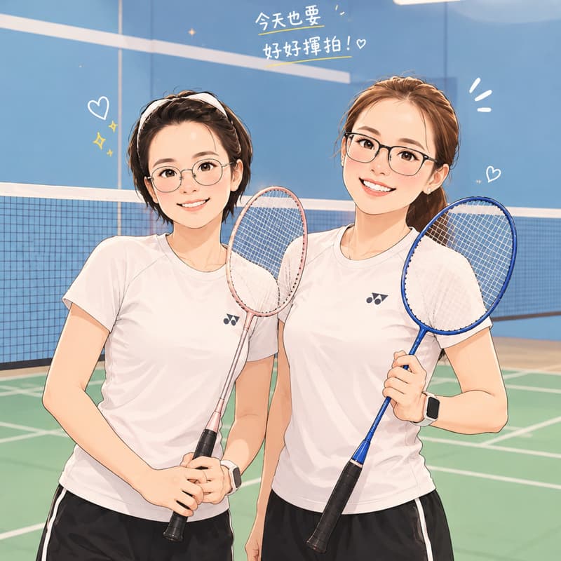 羽球羽球羽球羽球 #新手友善