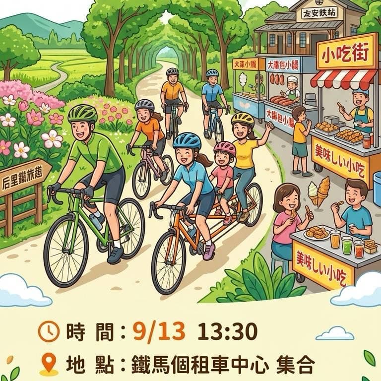「健康局」騎鐵馬趣
