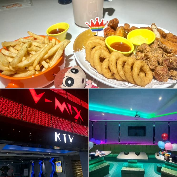 10/7(三)V mx西屯半價唱歌團贈送異國炸物大拼盤