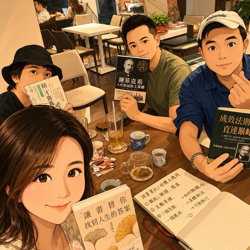 沒有壓力的讀書會