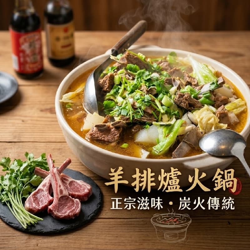 1030 五 石桌羊排爐