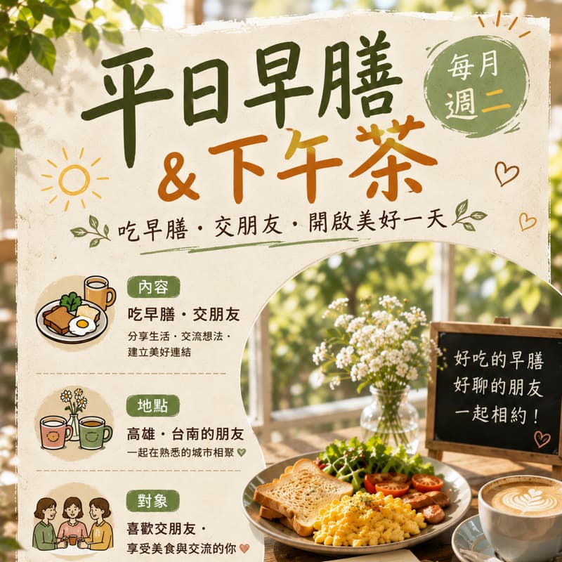 平常日小班制交友