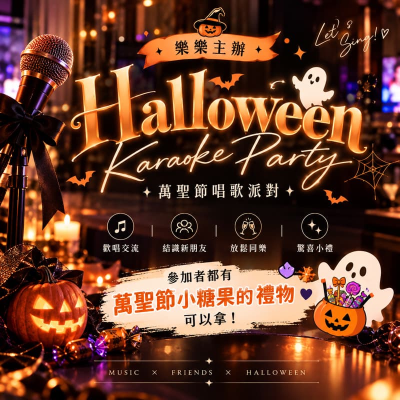 🎃錢櫃自由店🎃萬聖節唱歌PARTY#新手友善