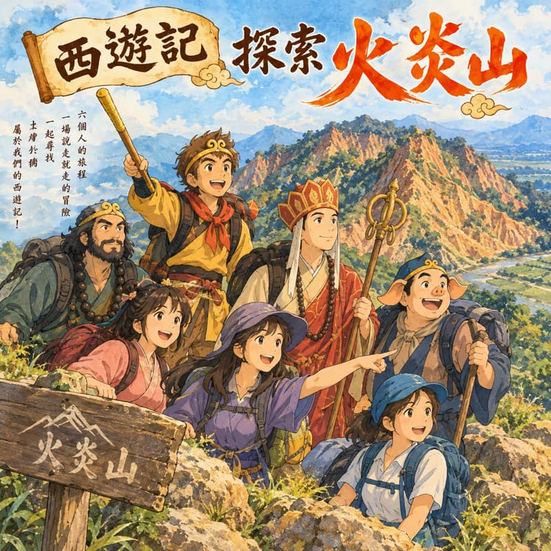 🌋西遊記🔥火炎山第③集📌徵演員🌋#萬聖開桌