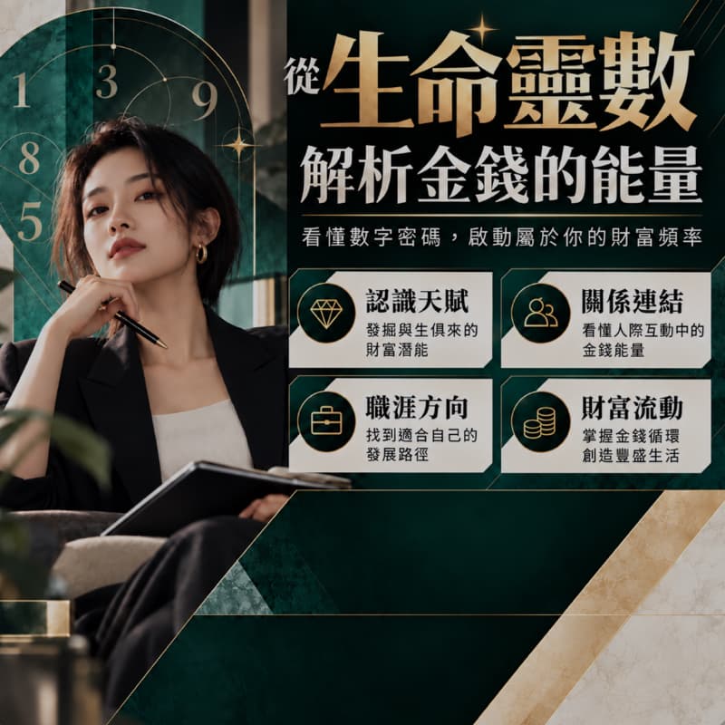 想賺更多卻不確定方向?來了解自己的生命靈數吧