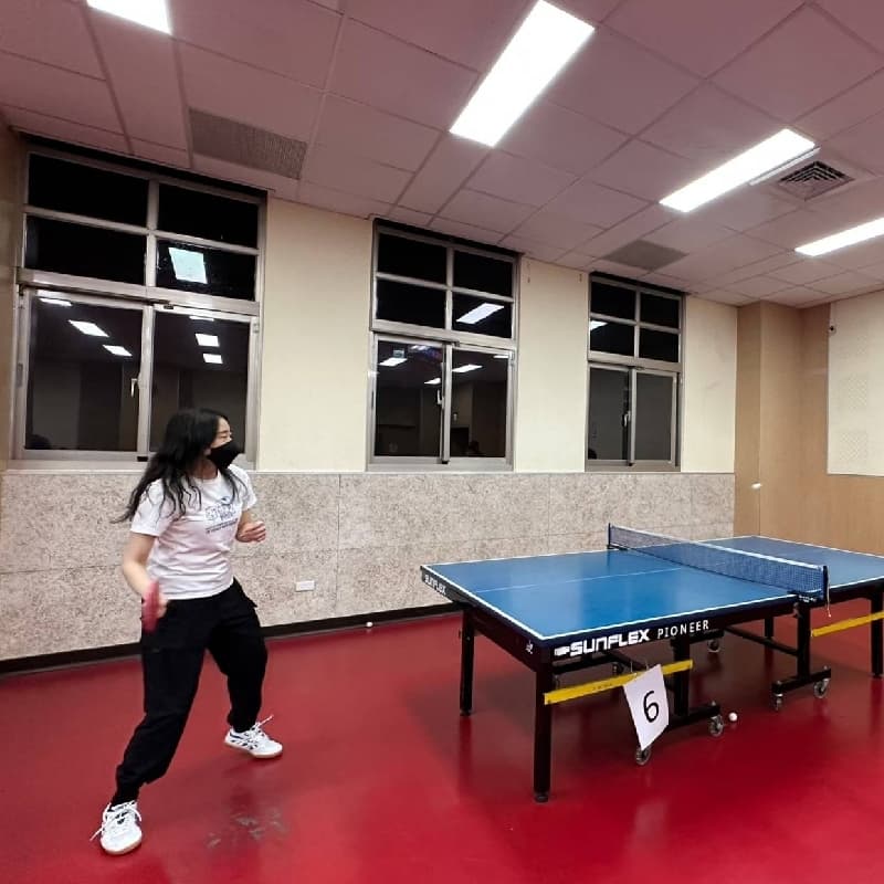 有點難得的桌球團!🏓️#桌球🏓️#乒乓球🏓️#萬聖開桌