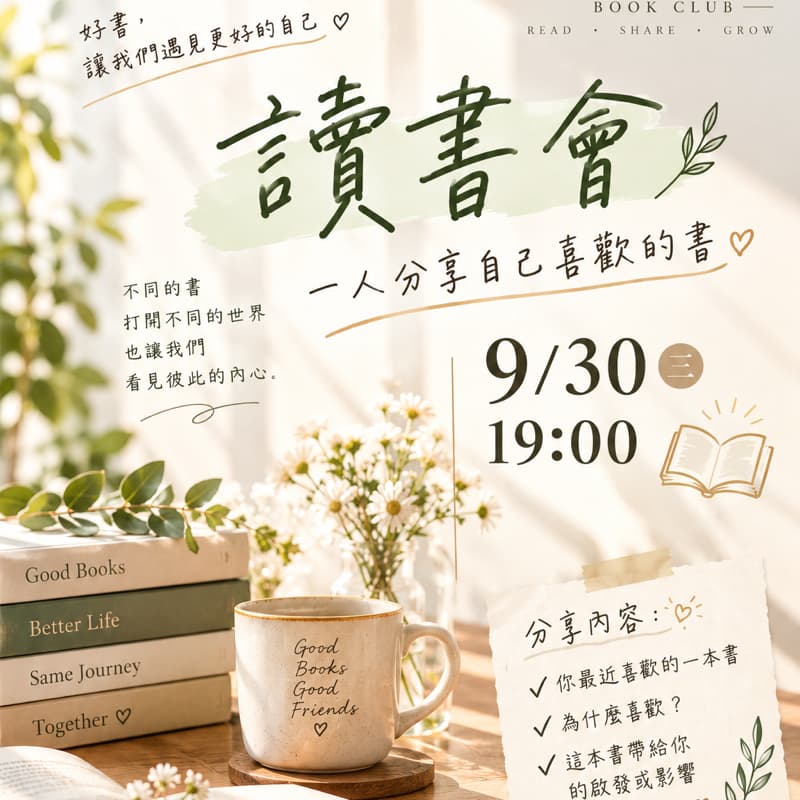 讀書分享會