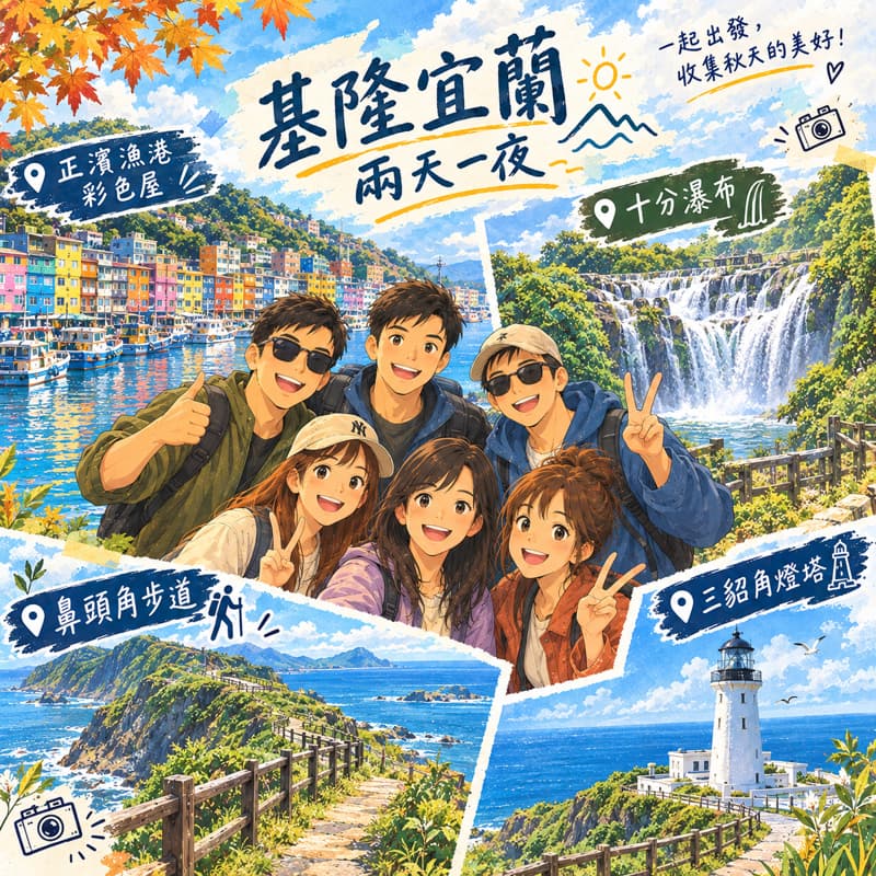 🚙🌊徵人🧩北海岸兩天一夜🌊🚙#新手友善