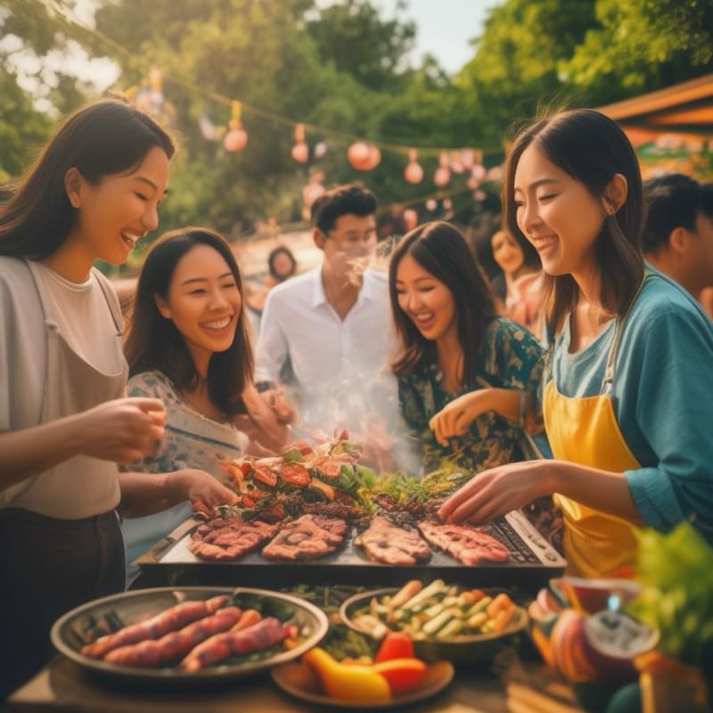 (缺1)中秋節就是要烤肉的🫶🥳