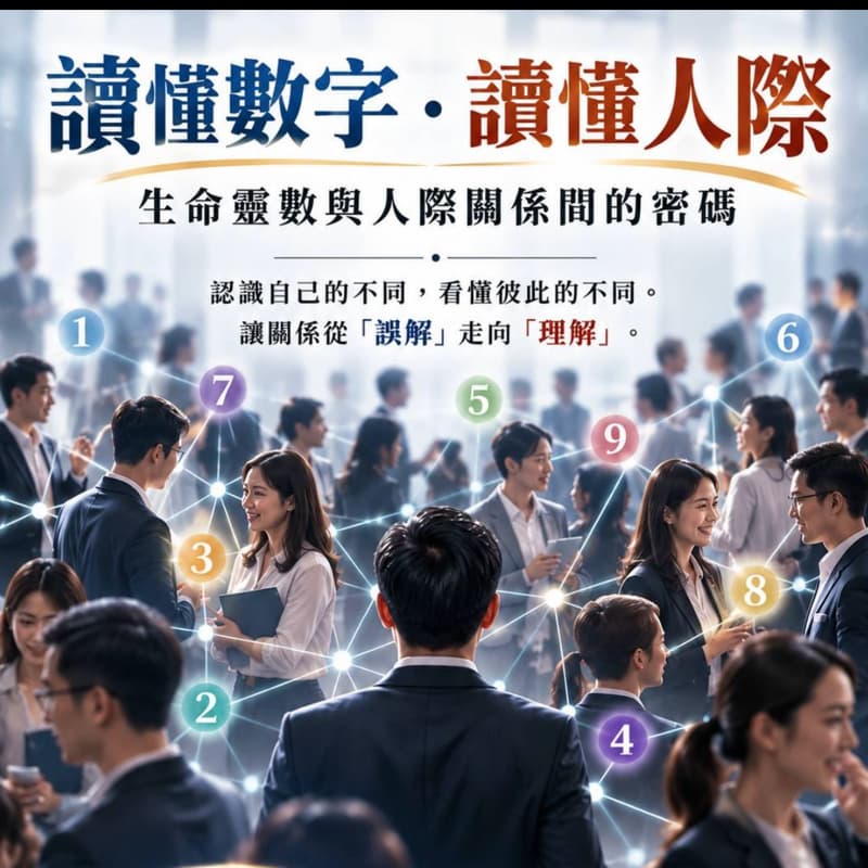 讀懂數字,讀懂彼此|聊聊生命靈數與人際關係小聚