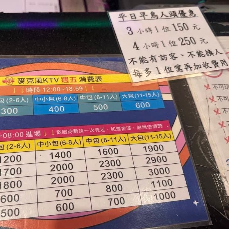 彰化麥克瘋早鳥團#中秋節
