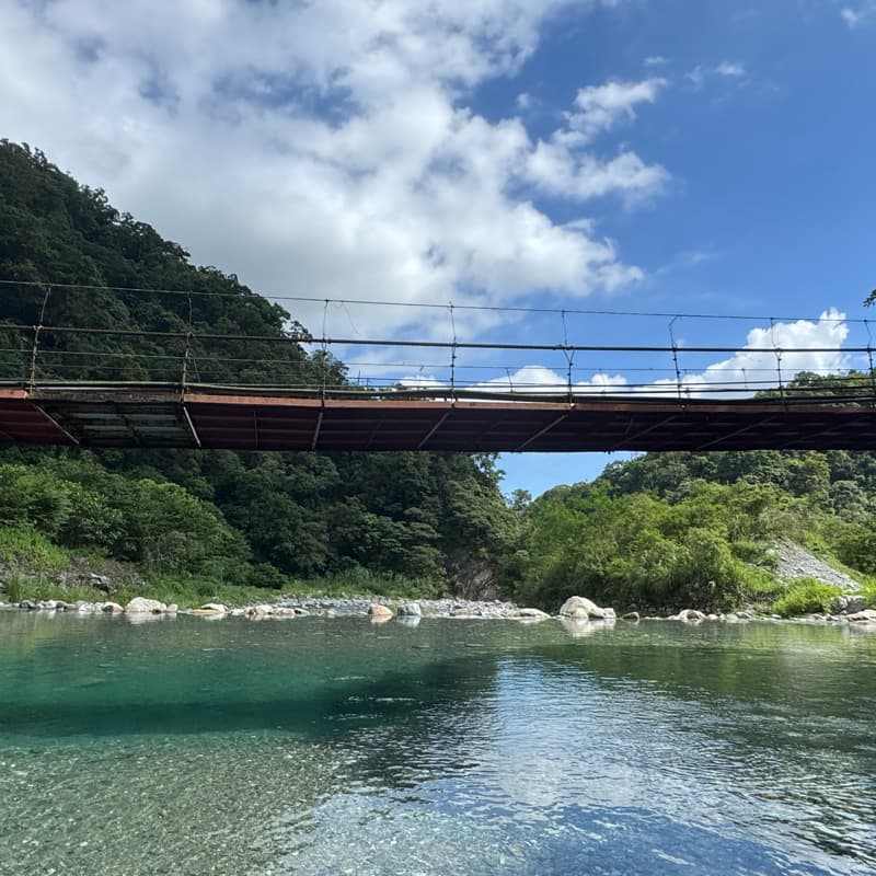 武荖坑溪泡水+頭城煙火