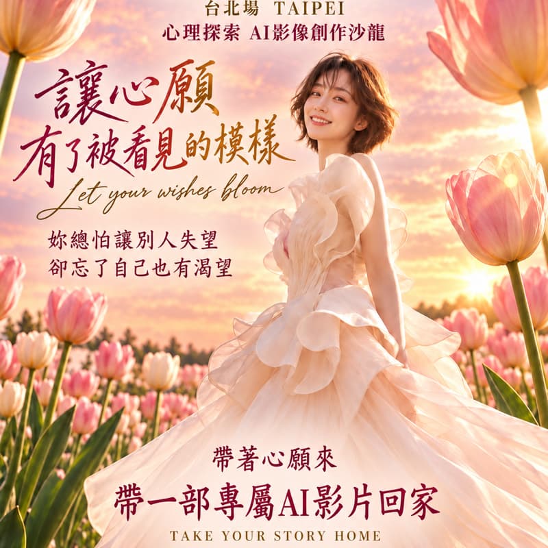 心理探索 AI影像創作沙龍 #中秋節限定
