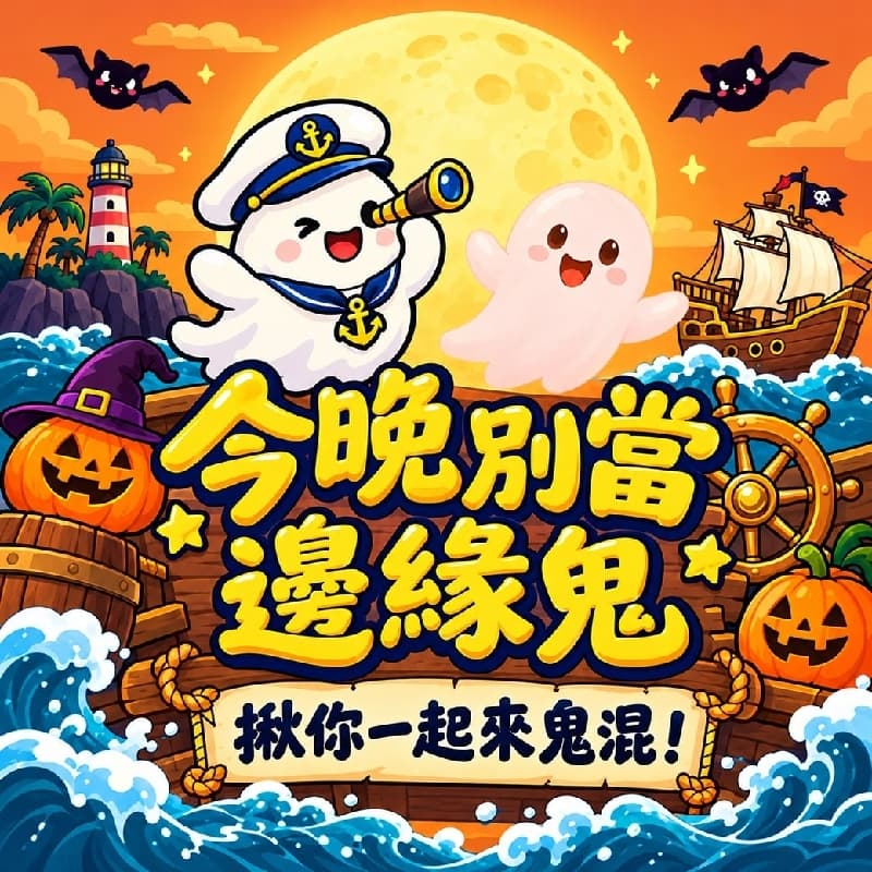 今晚別當邊緣鬼 #萬聖節 #萬聖開桌