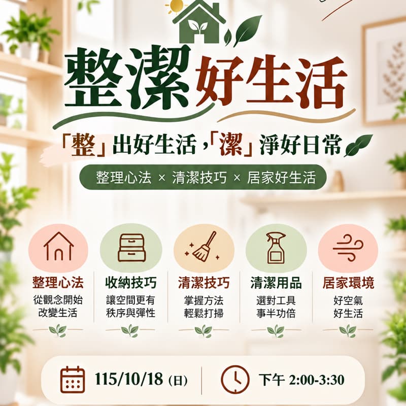 空間整潔好生活
