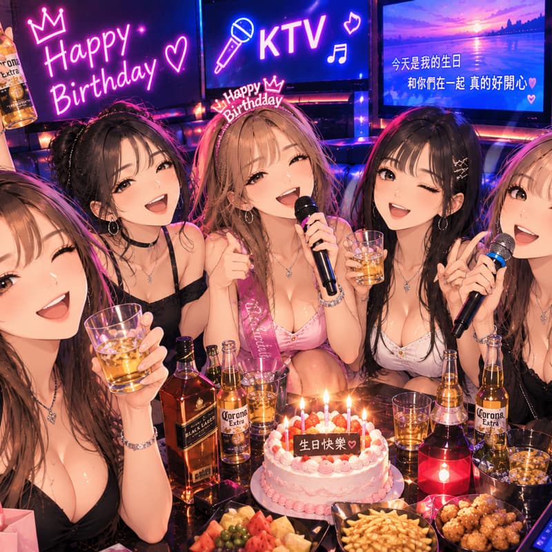 10/2週五🎤20:00巨蛋享溫馨🍻女生群友🎂