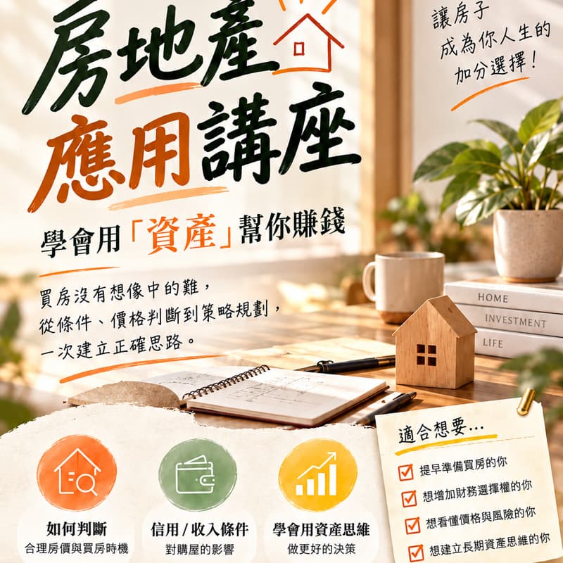 買房用房經驗分享(高雄場)