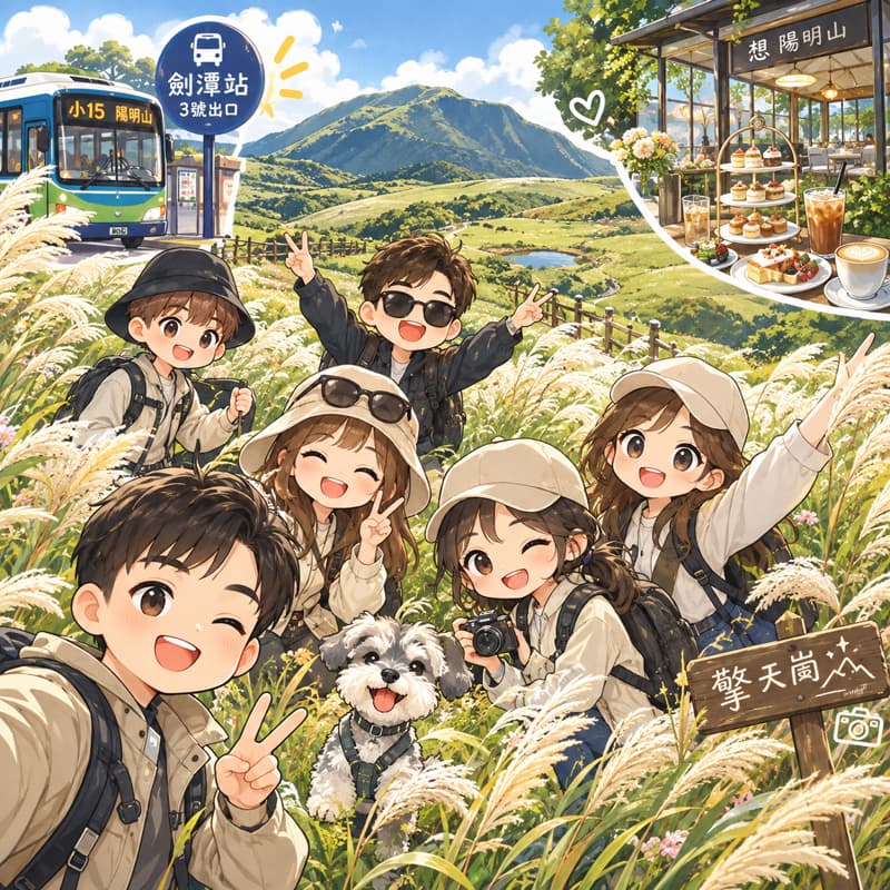 🌾 【陽明山芒草偽網美健行團】10/18(日)去山上做做樣子囉!