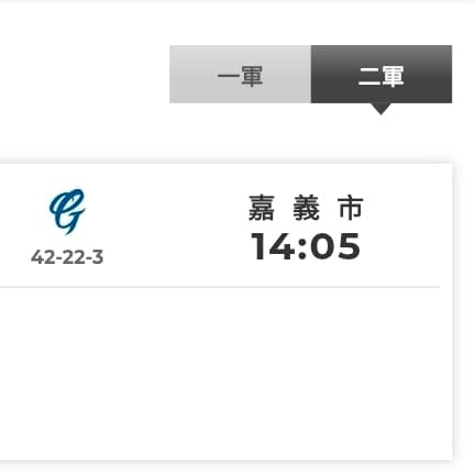 234|台鋼對富邦|二軍中華職棒