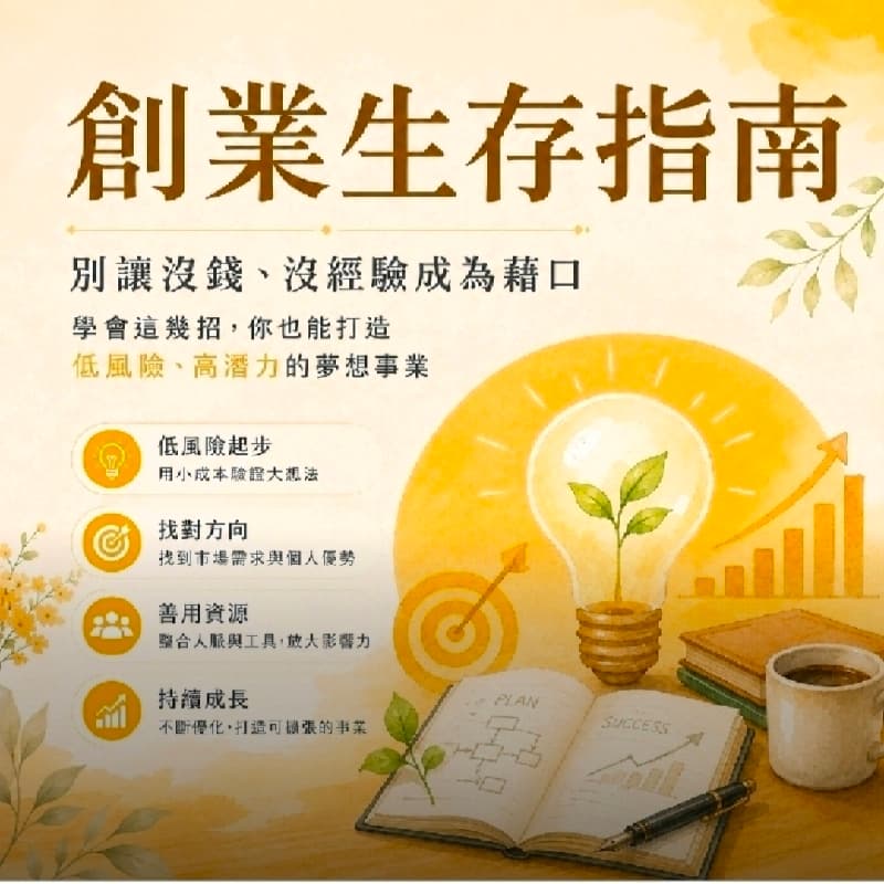 Together~學習 改變思維~輕創業 大機會 #新手友善