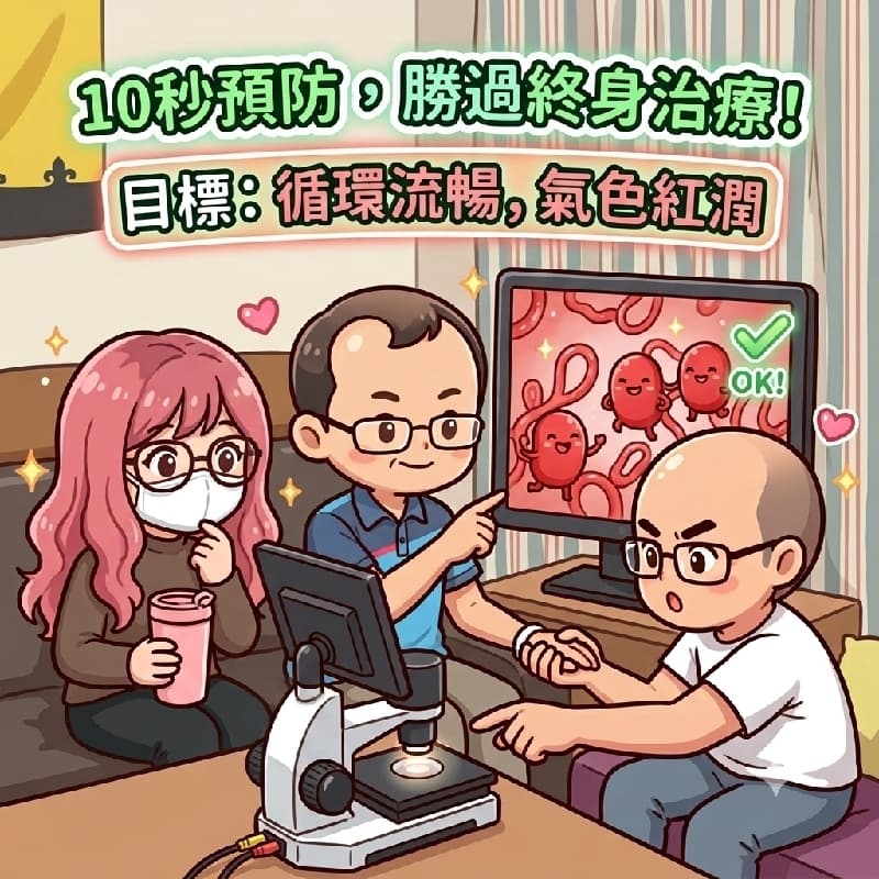 8/29 台北 🔥 【限時免費】
|頭皮毛囊放大鏡檢測|末梢血液微循環檢測|