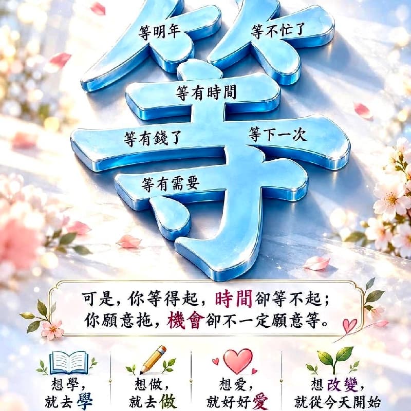 一起體驗變美好吧,12:50集合13:00開始