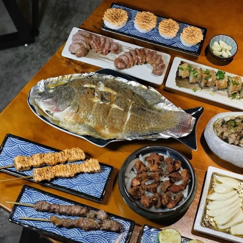 兮有烤魚大安店 #萬聖開桌