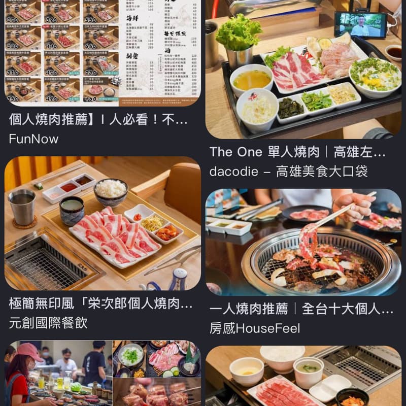 個人燒肉踩點