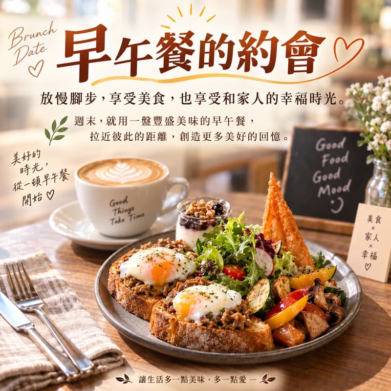 一起吃早午餐