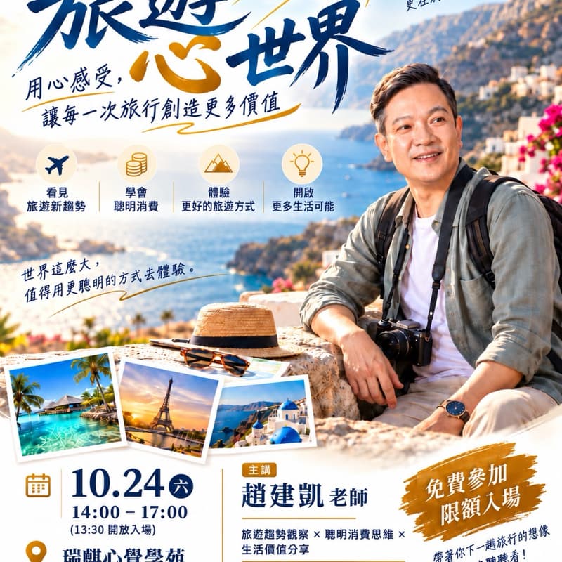 旅遊「心」世界—原來旅行,可以很有價值