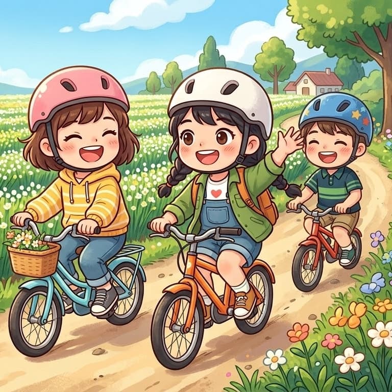 大溪騎自行車賞韭菜花趣