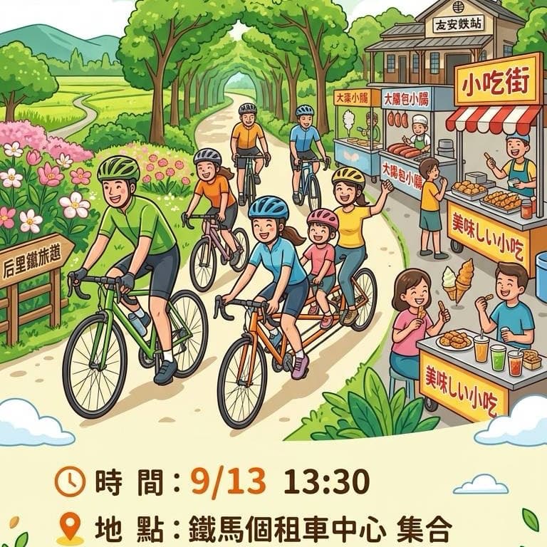 「健康局」騎鐵馬趣