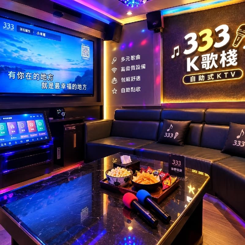 333K歌棧-自助式KTV約唱歌