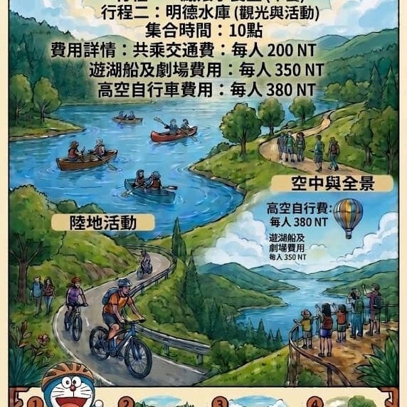 ~萬聖開桌~ 叮叮噹~明德水庫~旅遊團~Part7~