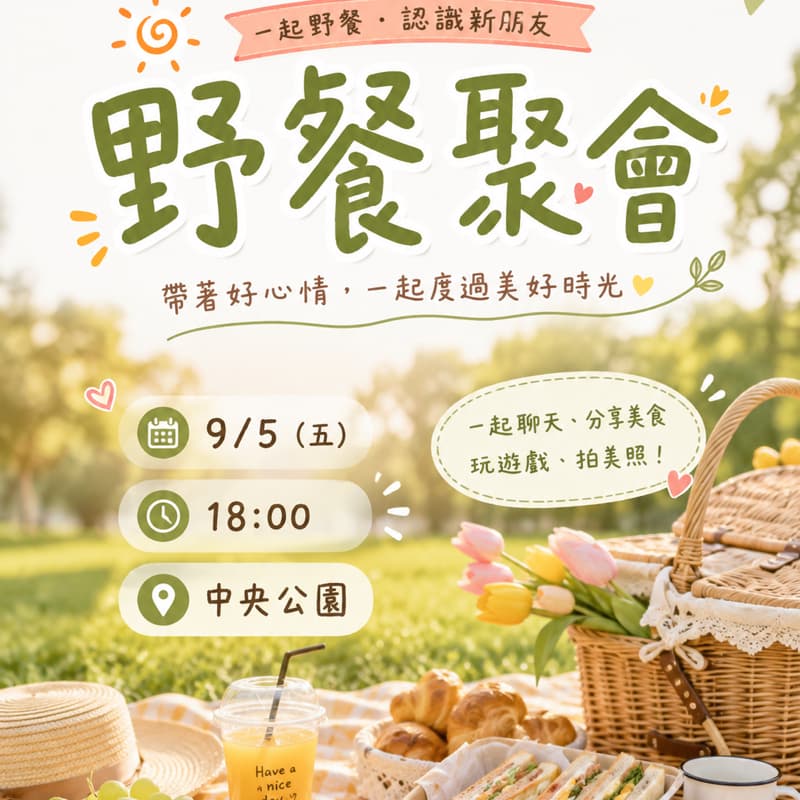🌿 草地同樂會
