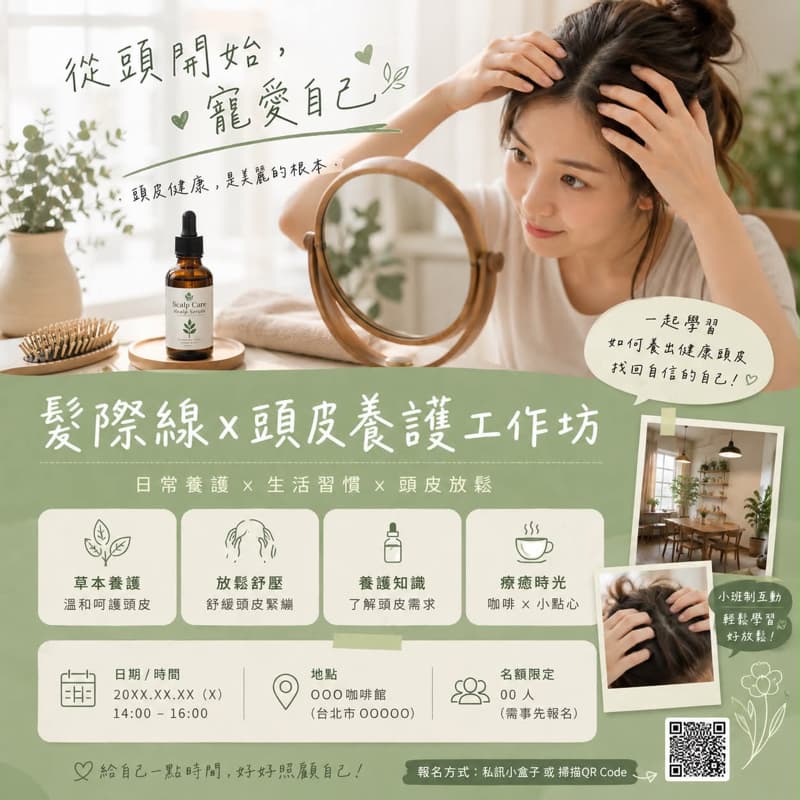 一直後退的髮際線😂