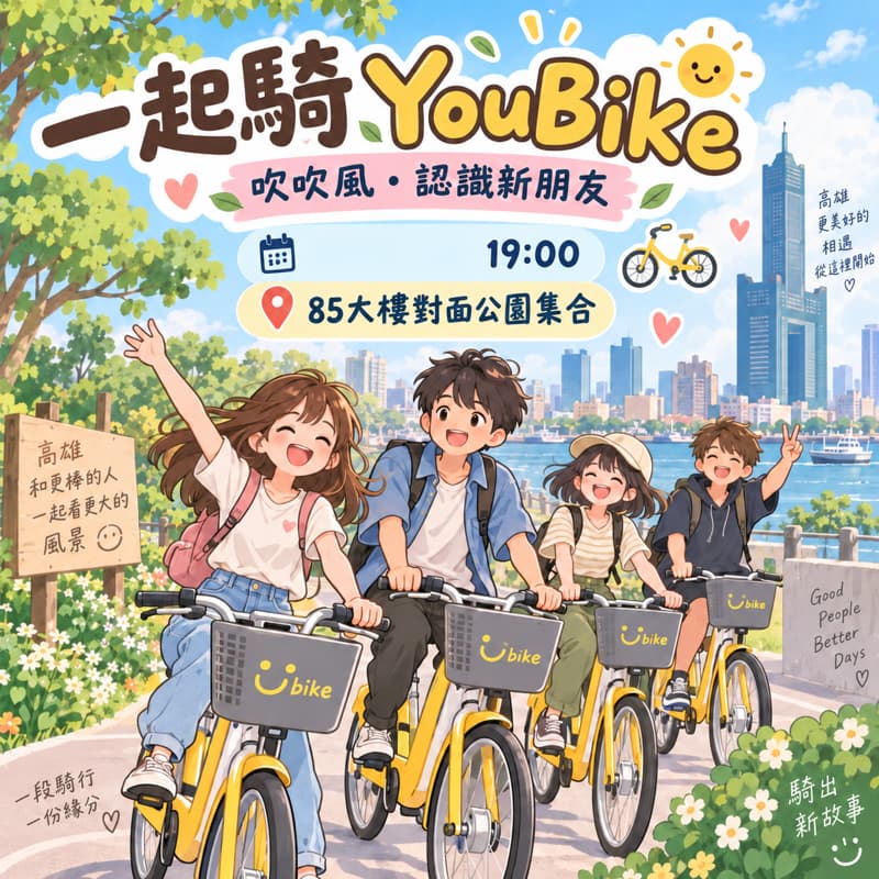騎著騎著就熟了😁