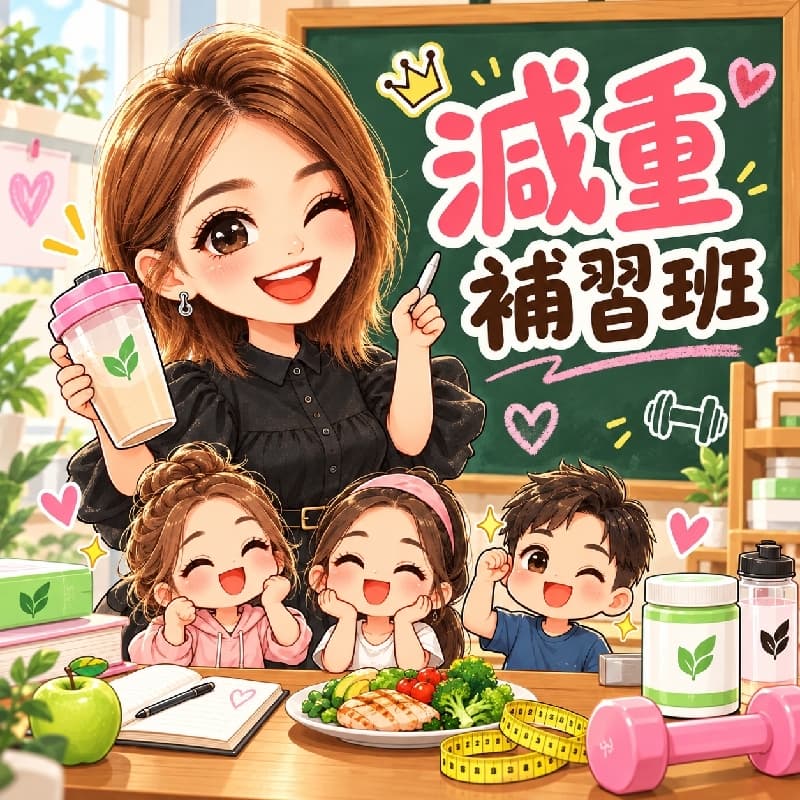 「減重補習班」台北實體課程