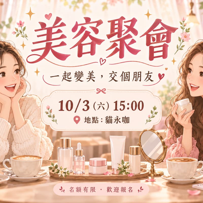 一起變美、變帥,交個朋友~