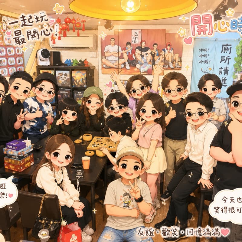 陪我玩桌遊🥰