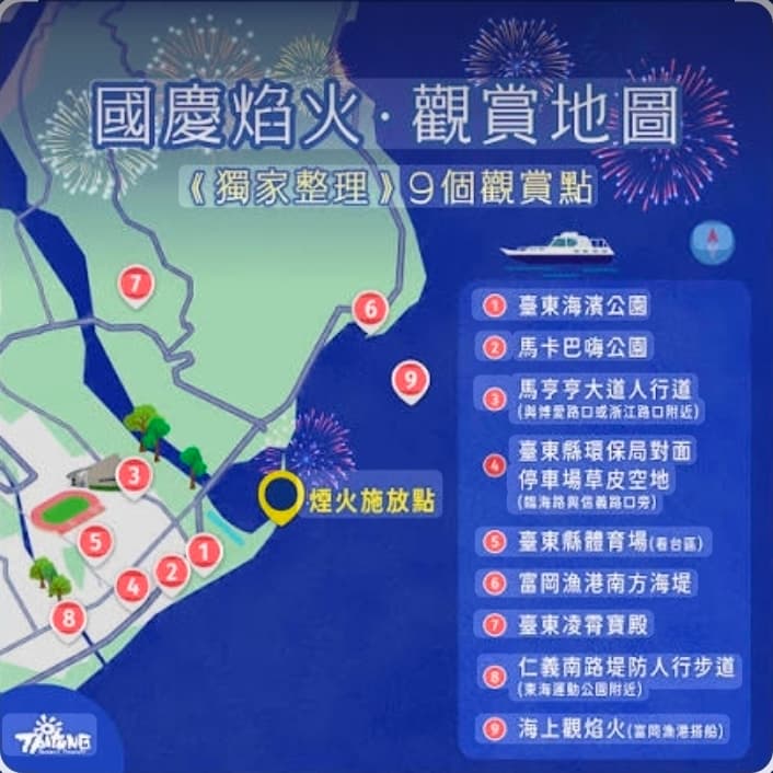 台東國慶煙火