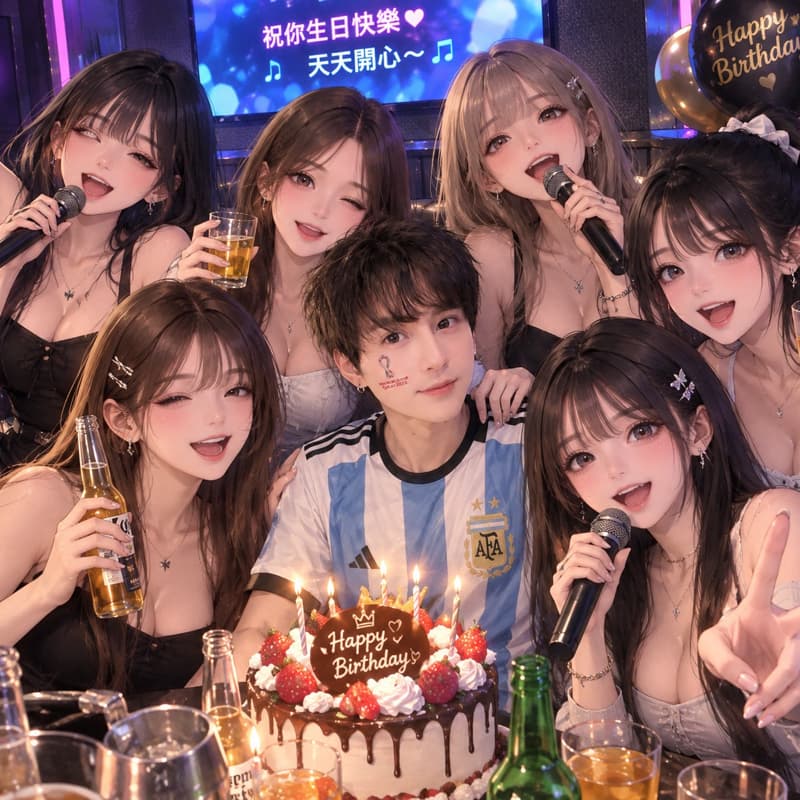 11/8週日20:00🎤巨蛋享溫馨🍺帥哥朋友🎂🥤