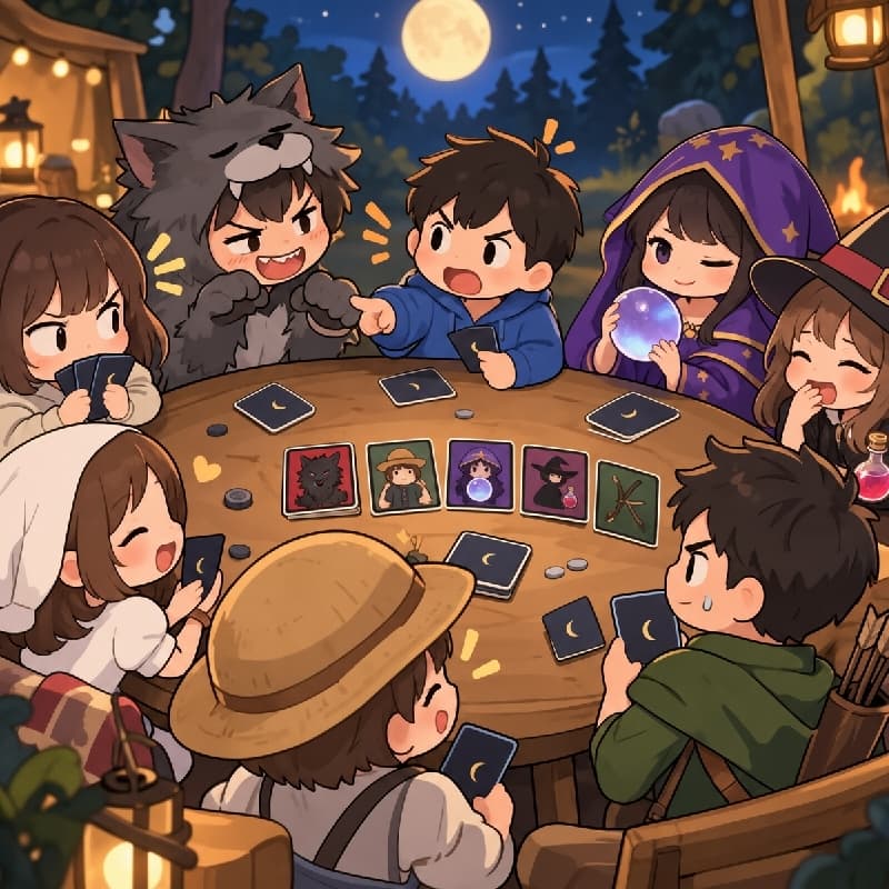 🐺 狼人殺開團啦!🌙