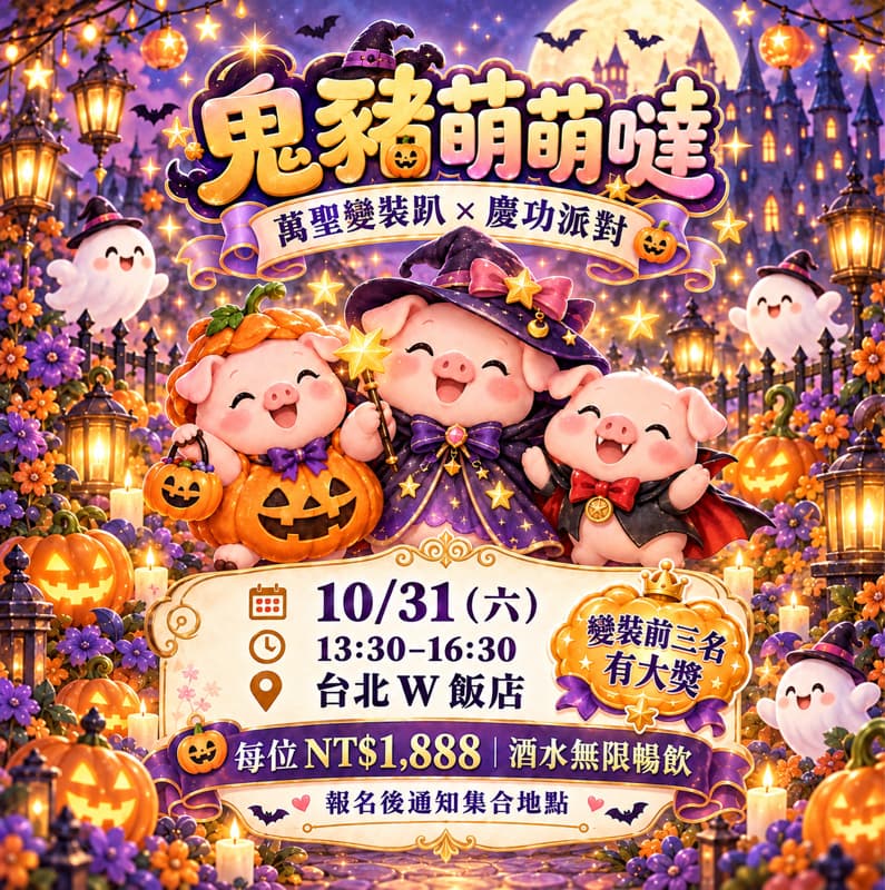 ✨ 不怕你太搞怪,只怕你不敢來!