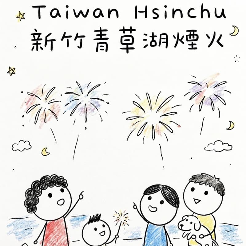 (徵車手1)青草湖_看煙火秀
