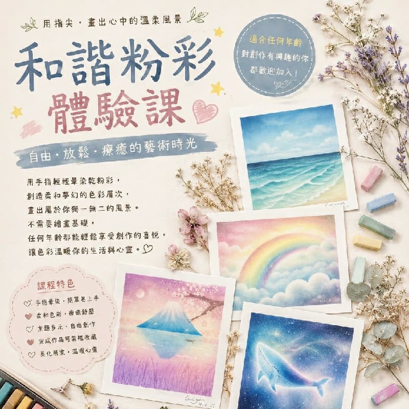 和諧粉彩體驗