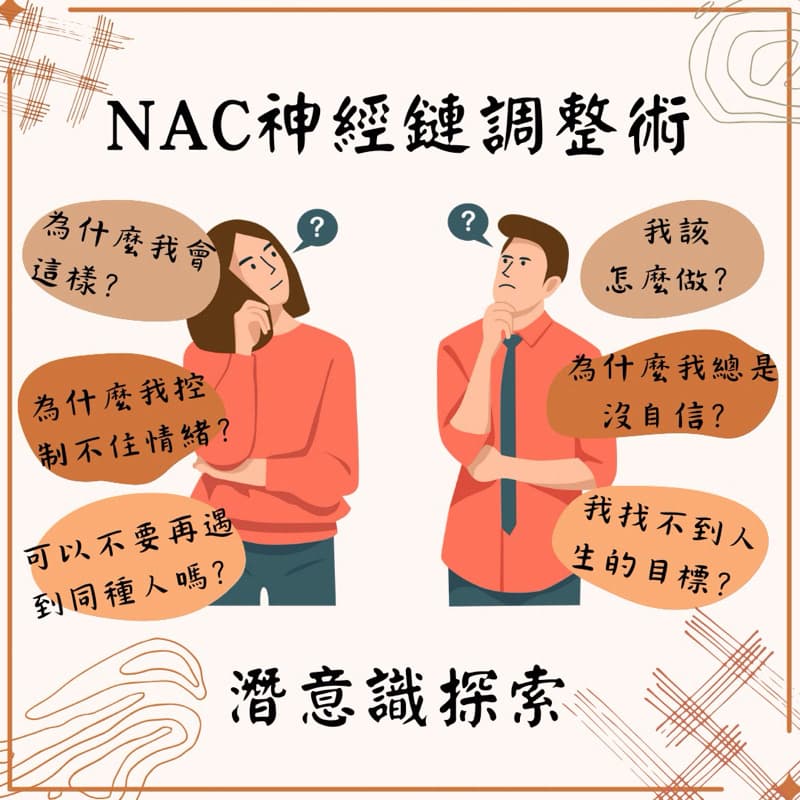 北投|一對一諮詢🗣️NAC潛意識探索_深度看見自己 #可線上