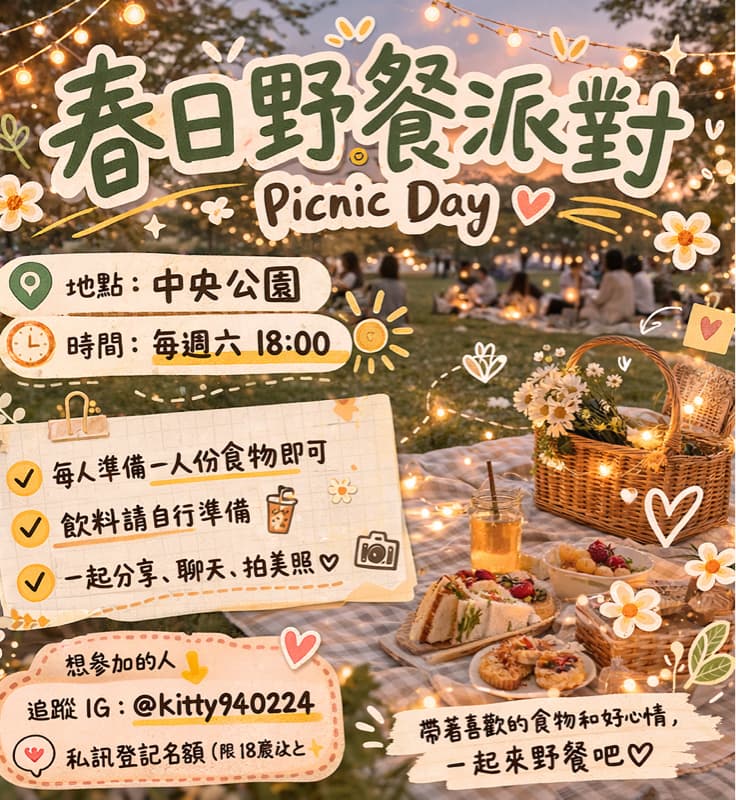 野餐趴