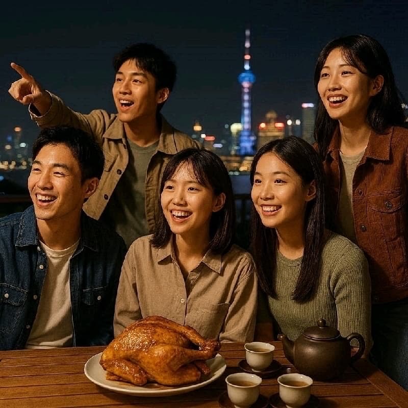 一起去➡️ 看夜景🌃、吃雞🍗、泡茶☕ (夜景局16) 📆10/03